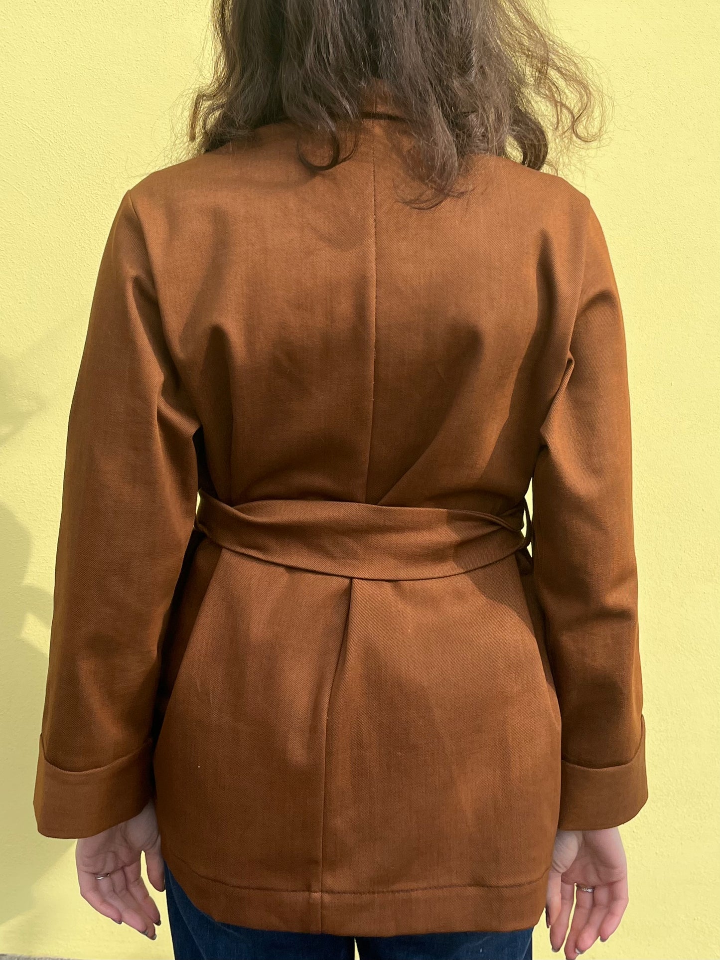 Kimono jacket in denim