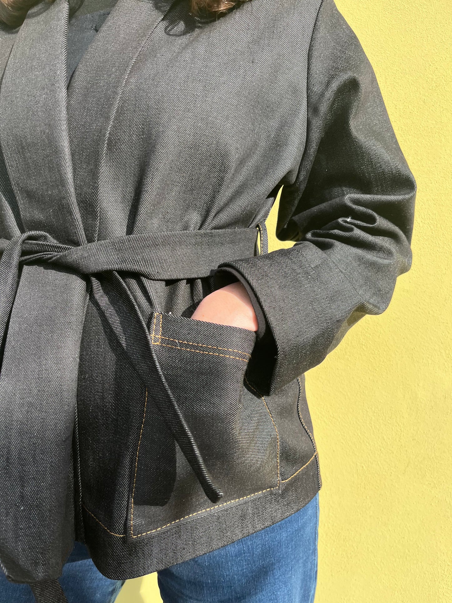 Kimono Jacket in denim