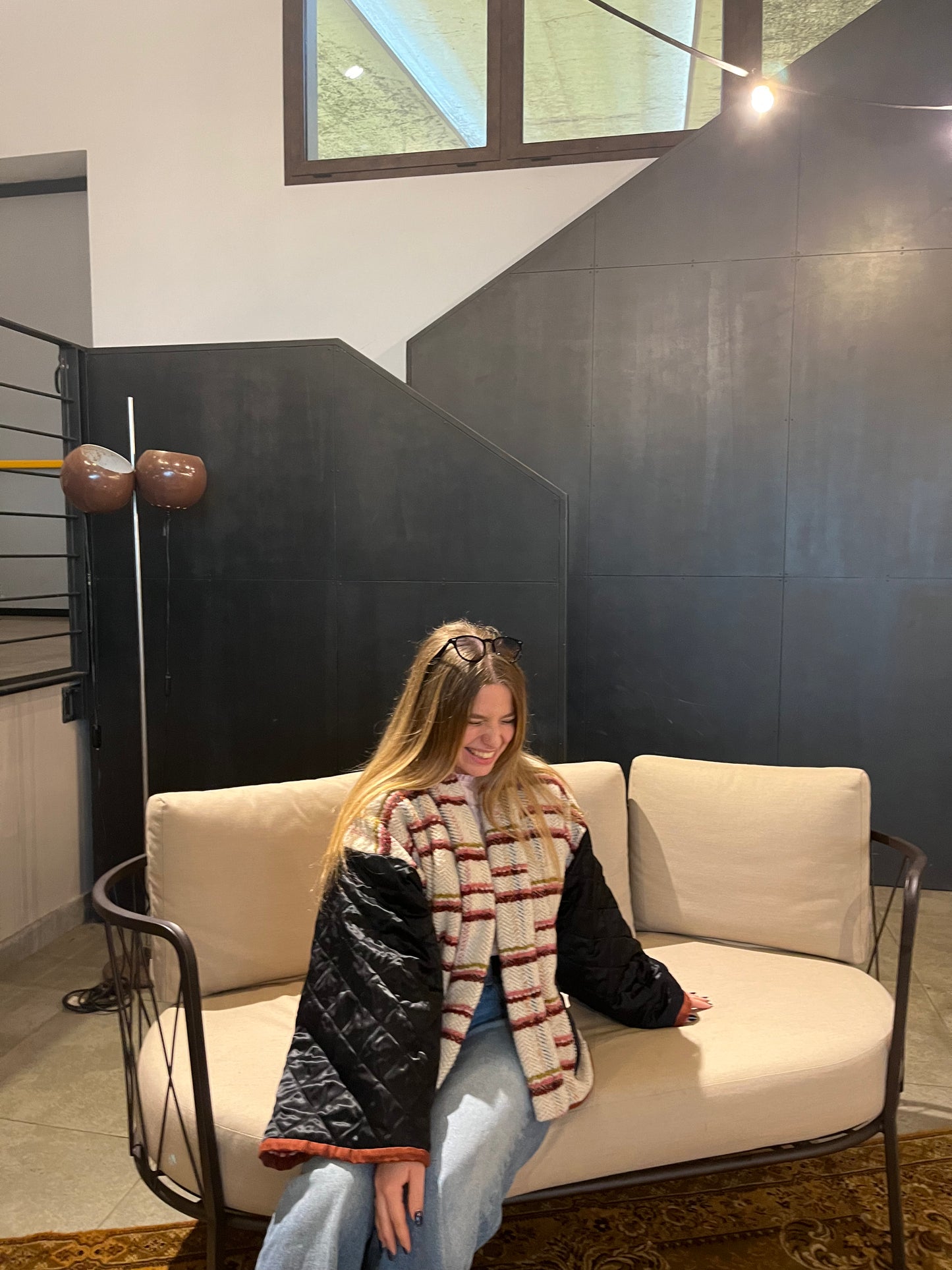 KIMONO JACKET DOUBLE FACE CHARLOTTE