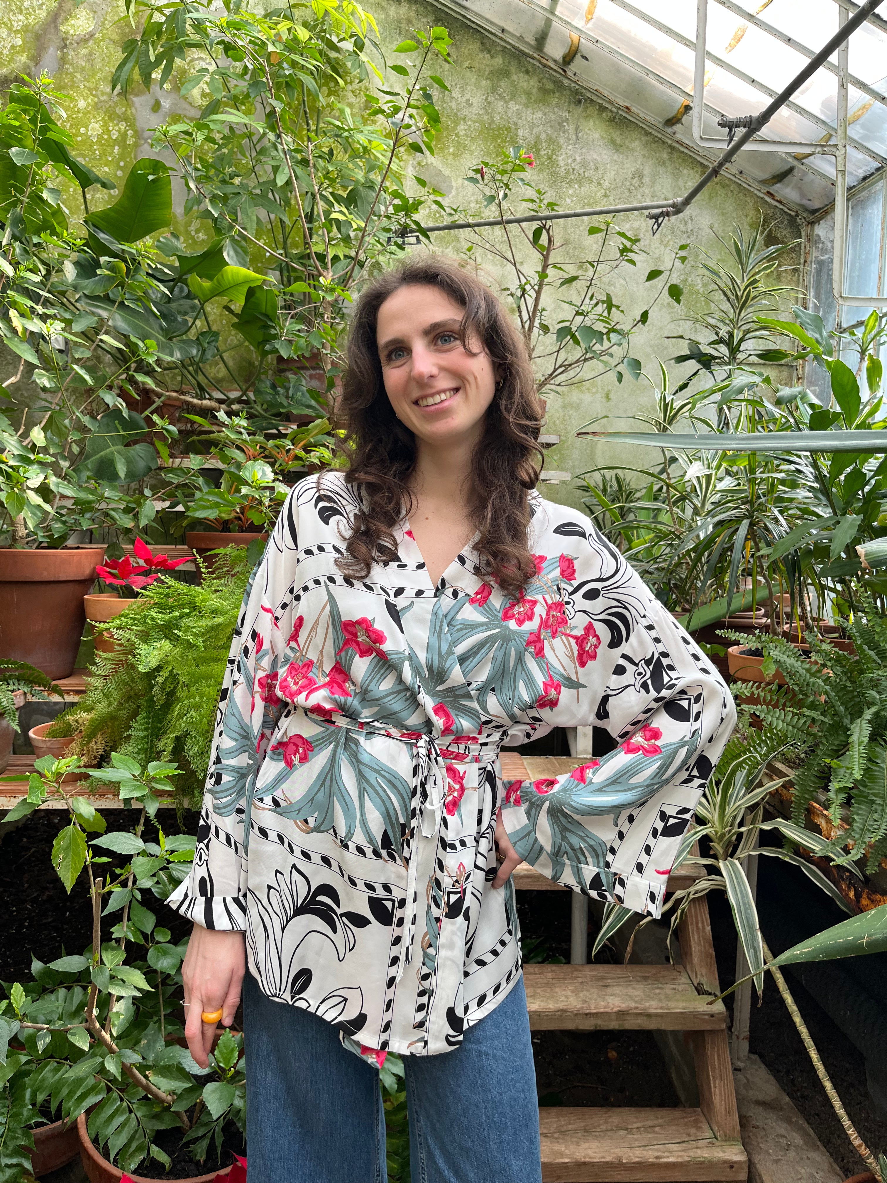 Kimono Ciclamino