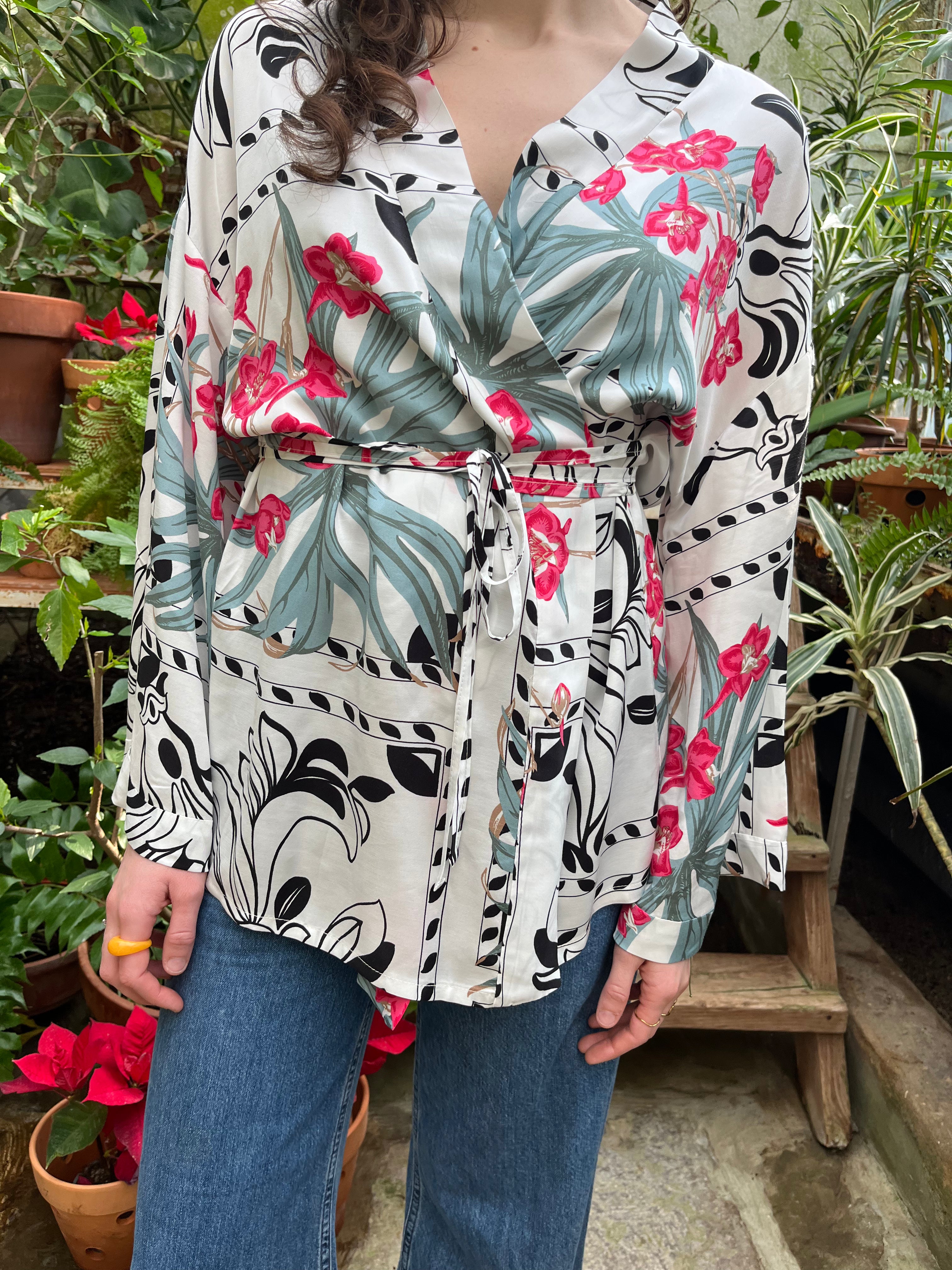 Kimono Ciclamino