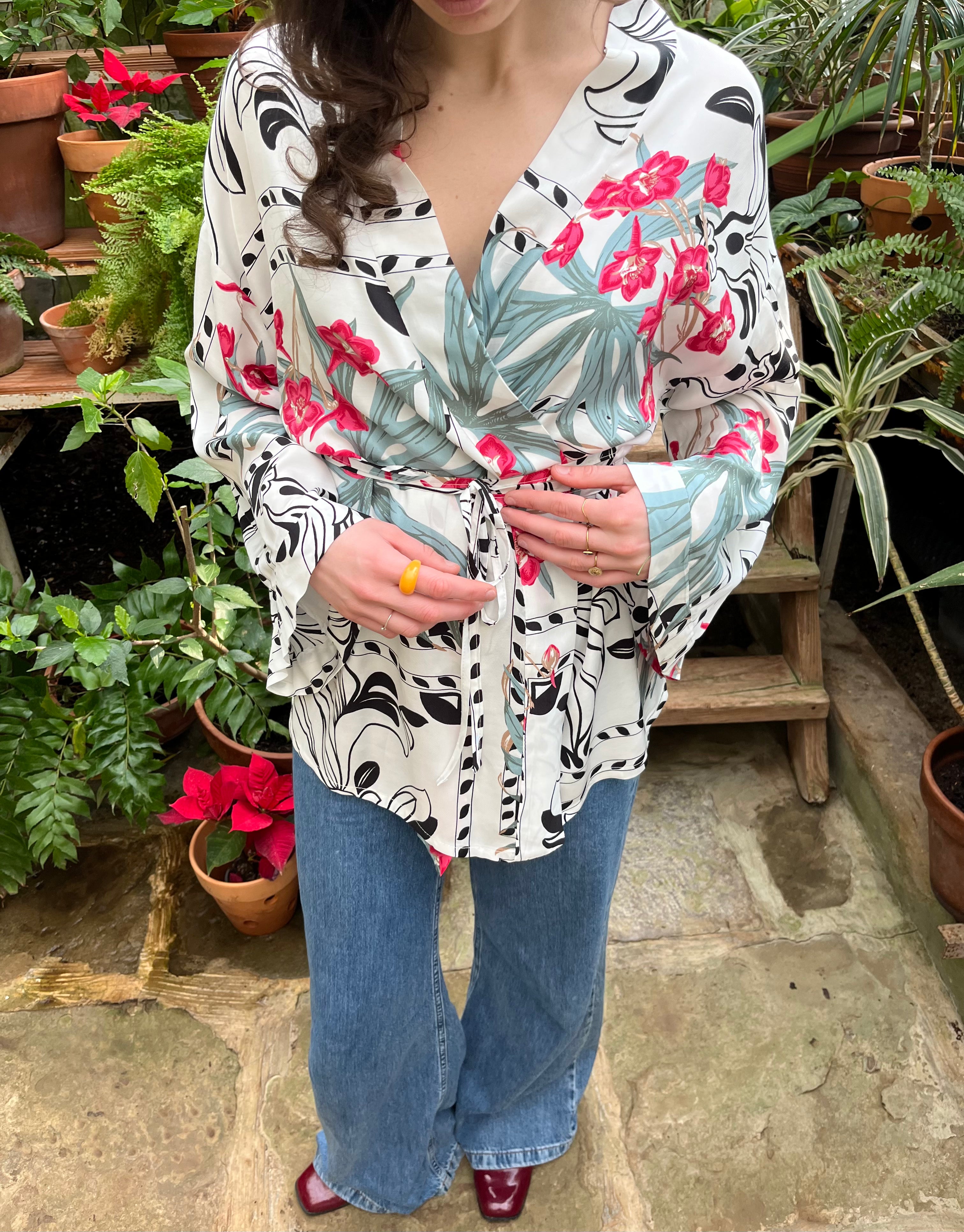 Kimono Ciclamino
