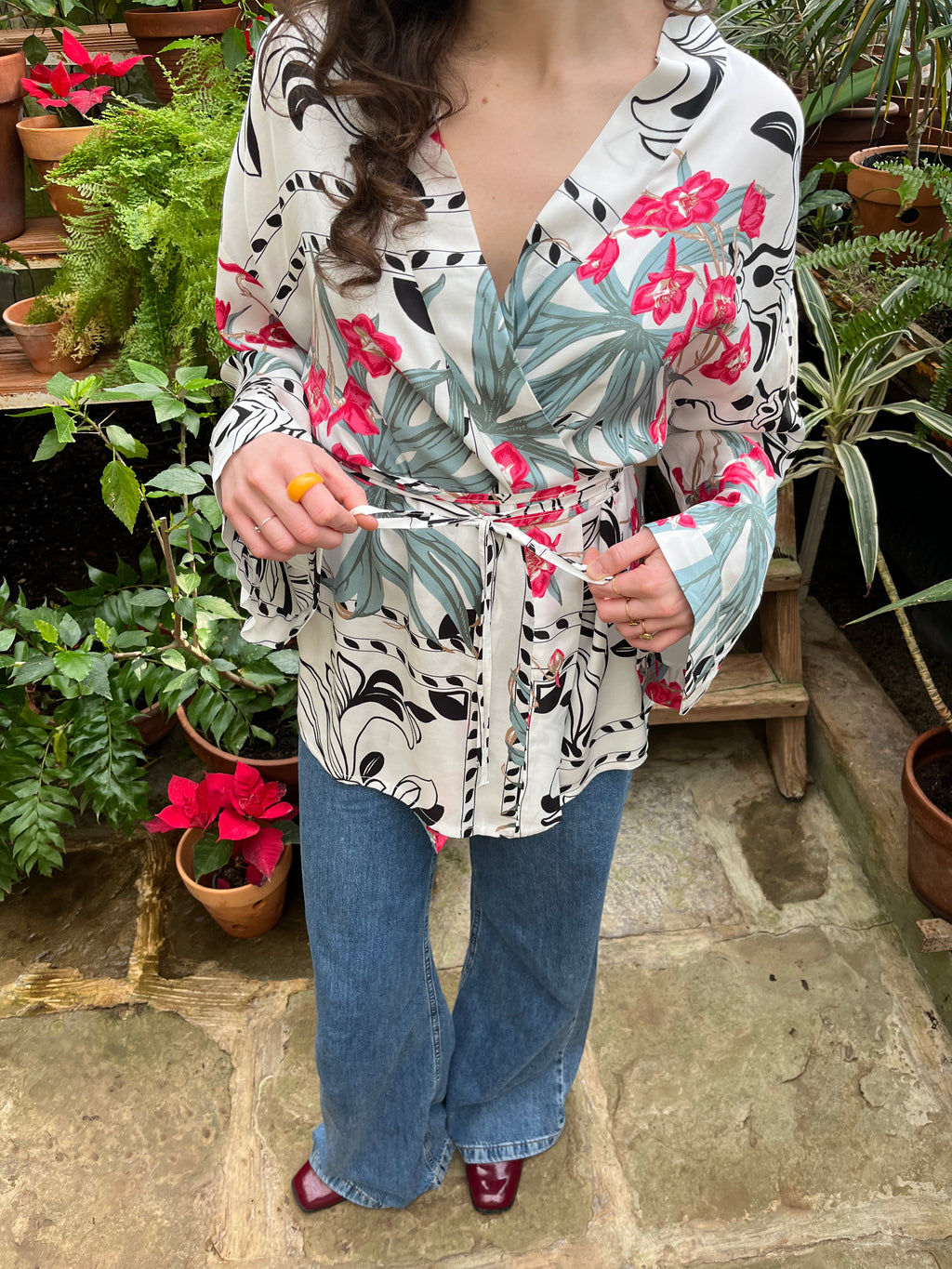 Kimono Ciclamino