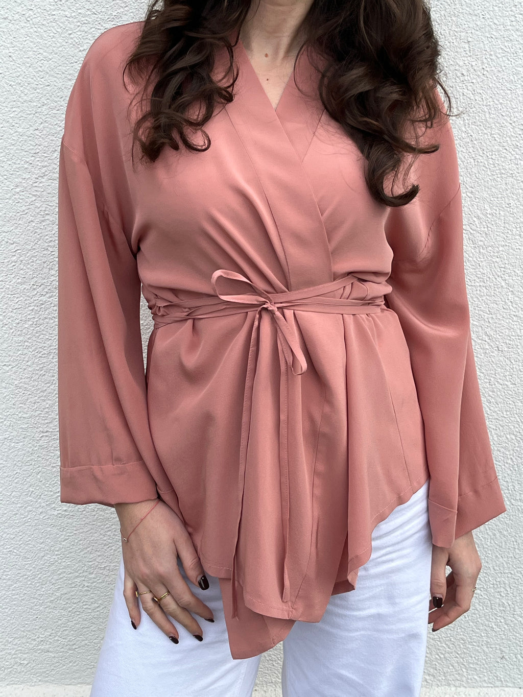 Kimono in seta Primula