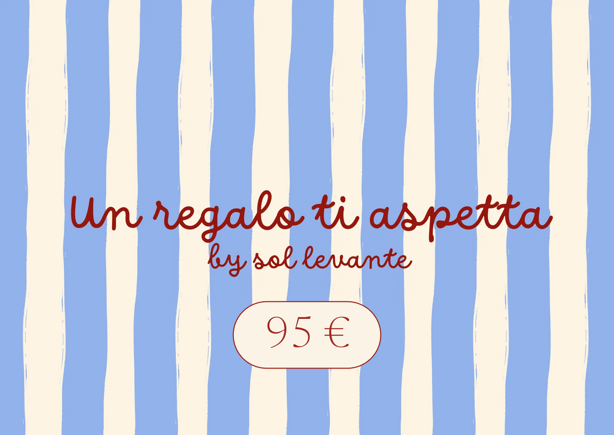 Gift card Sol Levante da 95 €